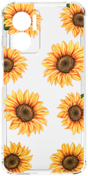 Husa BestCase Compatibila Cu Motorola Moto E22 Sun Flower 1.5MM Anti Shock AS 1069 