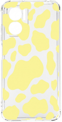 Husa BestCase Compatibila Cu Motorola Moto E22 Yellow Cow 1.5MM Anti Shock AS 787 