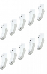Set Kappa 10 perechi de sosete medii semi-flausate barbati - Gri/alb 39-42 