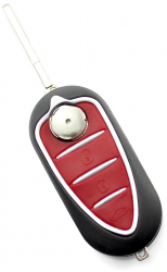 Alfa Romeo - Carcasa cheie - tip briceag cu 3 butoane - CARGUARD 