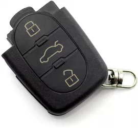 Audi - carcasa cheie cu 3 butoane baterie 2032 - CARGUARD 
