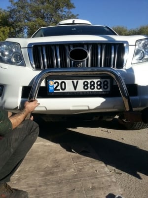 Bullbar inox compatibil TOYOTA LAND CRUISER 150 COD K32 
