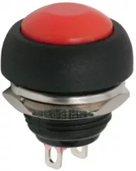 Buton 1 circuit 1A-250V OFF- ON rosu 