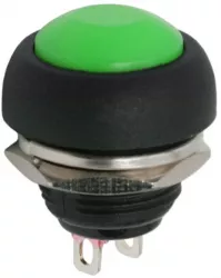 Buton 1 circuit 1A-250V OFF- ON verde 
