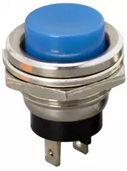 Buton 1 circuit 2A-250V OFF- ON albastru 