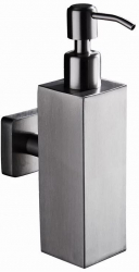 Dozator sapun lichid 500ml Sidef Rectangular inox satinat TRENDY S 
