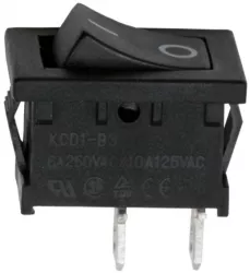 Interupator basculant 1 circuit 6A-250V OFF-ON marcaj I-O 