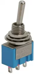 Intrerupatoare cu brat 1 circuit 3A-250V ON-OFF-ON 