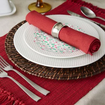 Napron de hartie - decor de Craciun - 21 5 cm - 15 buc / pachet 