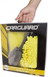 Set burete cu microfibre si perie - Carguard 
