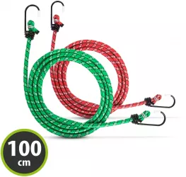 Set cordeline elastice - 2 buc x 100 cm 