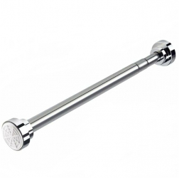 Bara telescopica pentru perdea 105-170 cm L argintiu SCL01
