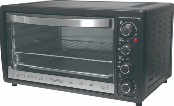 Mini cuptor electric 48L temporizator 6 programe 2000W negru 