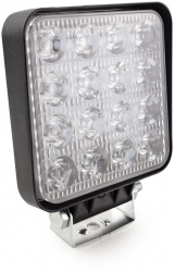 Proiector auto LED AMIO 12-24V cu 16 LED 3030 110x110mm 1 buc. 