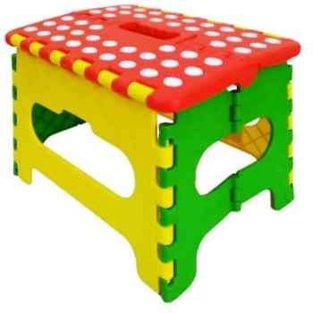 Scaun copii pliabil KlaussTech 18 cm plastic colorat 