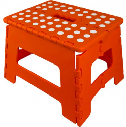 Scaun pliabil inaltator pentru copii KlaussTech 22 cm culoare portocaliu 