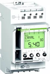 Timer programator orar digital saptamanal pe sina CCT15440 IHP1C C Schneider smartsystem 