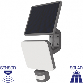 CORP SOLAR CU SENZOR W2 PT PERETE 15W 4000K IP54 