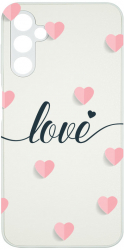 Husa BestCase comp Cu Samsung Galaxy A14 5G Love Flying Hearts Rez La Socuri Elegance Leather EW 85 