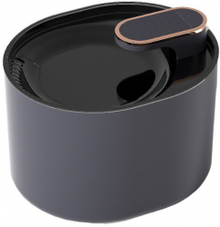 Dispenser apa pentru Caini si Pisici IARMAC de tip fantana animale Iluminata Filtrata 3Litri capacitate Neagra 