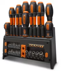 HANDY - Set surubelnite 39 piese cu suport 