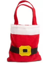 Sacosa de cadouri - model Mos Craciun - 30 x 20 cm 