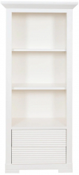 Biblioteca Mica Cu 2 Sertare Verona Bianco Alb 65.4 Cm 