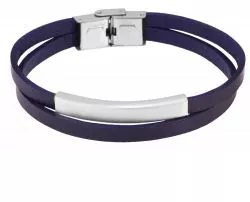 Bratara barbati piele VIOLET 