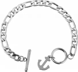 Bratara inox cu ancora 
