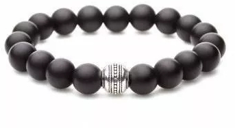 Bratara margele onix AZZO 
