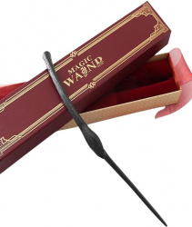 THK Bagheta Magica Harry Potter interior otel - Bella Curved Bagheta Magica Bilet Catre Scoala de Magie Harta Magii Semn Carte THK 36 c 