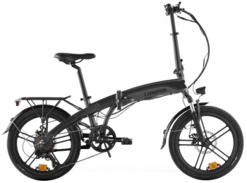 Bicicleta electrica Hecht Compos Graphite schimbator shimano 