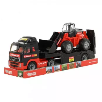 Camion+buldozer - Mammoet 89x19x25 cm Polesie 