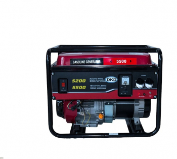 Generator de Curent Weima WM 5500. Motor de 13 CP. Putere Maxima 5 5 Kw. Monofazat 