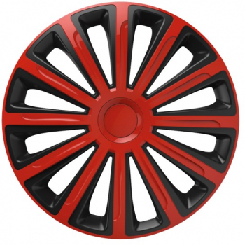 Set capace roti 14 inch Versaco Trend Rosu si Negru 