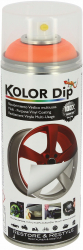 Spray vopsea cauciucata Kolor Dip Orange Fluorescent 400ml 