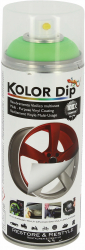 Spray vopsea cauciucata Kolor Dip Verde Fluorescent 400ml 