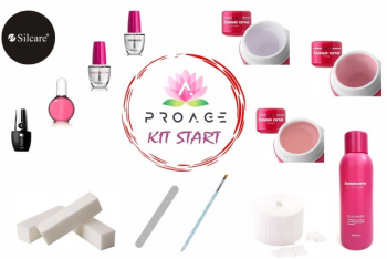 Kit Unghii False cu Gel Uv Base One - Start