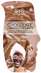 Masca de fata nutritiva si reparatoare Laboratorio SyS Ciocolata si Karite 15 ml 