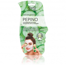 Masca fata peeling curatare si hidratare - Castravete 10 ml 