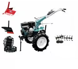 Motocultor Profesional Dakard Hs 1100D - 16 Cp+Roti Metalice+Rarita Reglabila+Plug Arat 