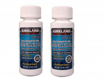 Solutie Kirkland Signature Minoxidil 5 2 Luni Tratament par/barba/scalp/chelie/alopecie/rogaine 