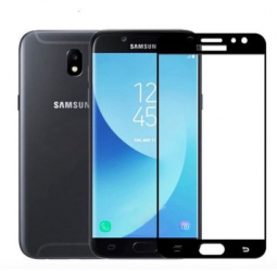 Folie de sticla Samsung Galaxy J3 2017 5D FULL GLUE Negru 