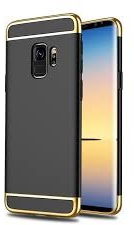 Husa Samsung Galaxy S9 Plus Elegance Luxury 3in1 Negru 