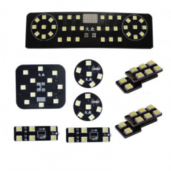 Kit leduri interior 7 piese pentru VW Golf 6 