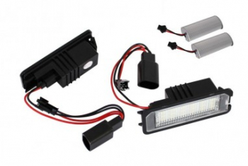 Lampi numar led SKODA Superb II Sedan 2008+ 