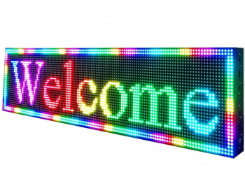 Panou Led de Exterior Programabil/Reclama Luminoasa 100x40 RGB