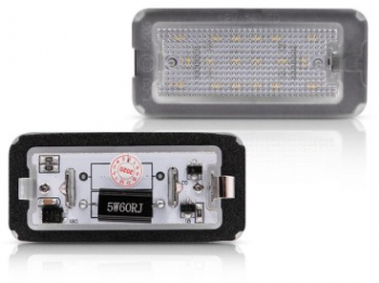 Set 2 Lampi numar LED Fiat 500 500C 2009-2015 model European 