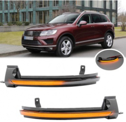 Set 2 Semnalizari Led Oglinda Dinamice VW Touareg 2 7P 2010-2018 