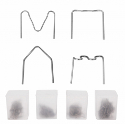 Set 400 Cleme Pentru Pistol de Lipit Reparat si Sudat Plastic 4 modele diferite 